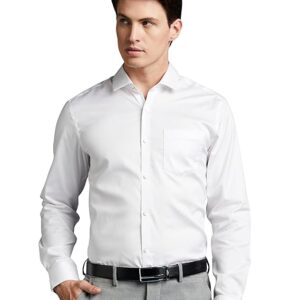 Premium Men's Wrinkle-Resistant Regular Formal Shirt